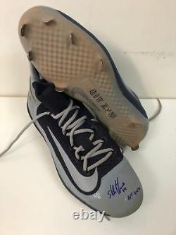 Starlin Castro Jeu Utilisé & Signé Yankee Nike Talles