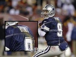 Tony Romo Jeu Utilisé Autographié Dallas Cowboys Jersey Assorti À Redskins Prova
