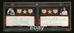 Topps Sterling Ty Cobb Tris Speaker Signed Cut Signature Auto Game-used Bat 1/1