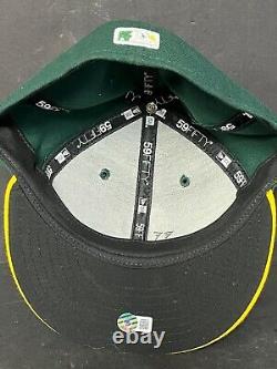 Tyler Soderstrom Oakland A's Casquette de jeu 2023 signée par Auto Beckett