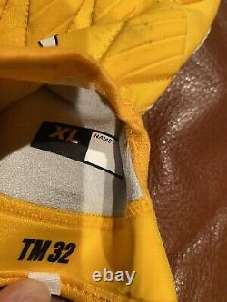 Tyrann Mathieu Chiefs Auto Multi Game Used Issued Jordan Gloves Signed Coa