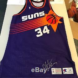 Un Des Plus Beaux Jeux De Charles Barkley 1992-1993: Chandail Signé Phoenix Suns