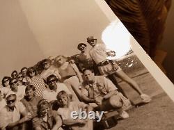 Vintage Baseball Photo Champ De Rêves Cast Crew Photo Sans Chaussures Joe Jackson