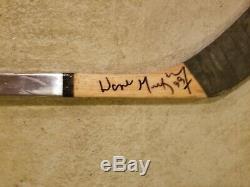 Wayne Gretzky Jeu Utilisé Autographié Bâton De Hockey