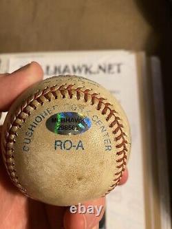 Will Clark A Signé Game Used Ball