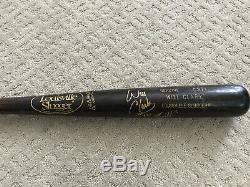 Will Clark San Francisco Giants Rare Jeu Utilisé Bat Autographié Excellente Utilisation