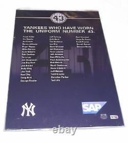 Yankee Stadium Jeu Used Suite Level Player Historique Numéro Signe #43 Gene Michael