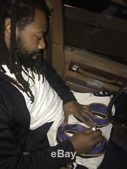 Zadarius Smith 2017 Jeu Utilisé Autographié Baltimore Ravens Jersey Worn